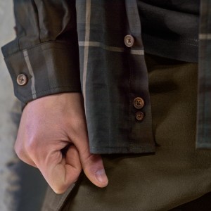 Koszula Harkila Akse Shadow brown check