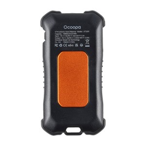 Ogrzewacz elektroniczny do rąk Ocoopa UT4 Extreme czarno-pomarańczowy