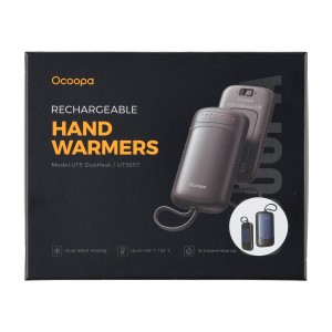 Ogrzewacz elektroniczny do rąk Ocoopa UT5 DuoHeat czarno-niebieski