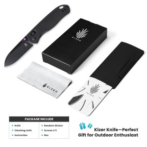 Nóż Kizer Drop Bear Black Aluminum 154CM