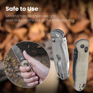 Nóż Kizer Drop Bear Micarta 154CM