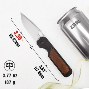 Nóż Kizer Militaw G10+Mkuruti 154CM