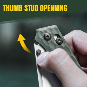 Nóż Kizer Task G10 OD Green 154CM