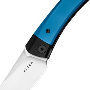 Nóż Kizer Mini Momo Blue Aluminum 154CM
