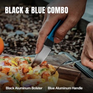Nóż Kizer Mini Momo Blue Aluminum 154CM