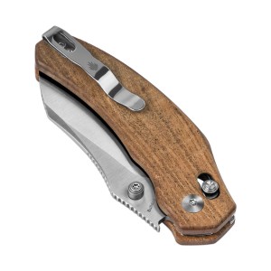 Nóż Kizer Bulldog Mkuruti Wood Nitro-V