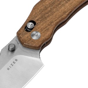 Nóż Kizer Bulldog Mkuruti Wood Nitro-V