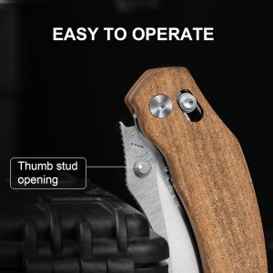 Nóż Kizer Bulldog Mkuruti Wood Nitro-V