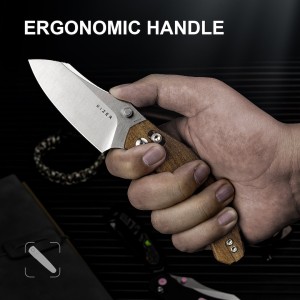 Nóż Kizer Bulldog Mkuruti Wood Nitro-V