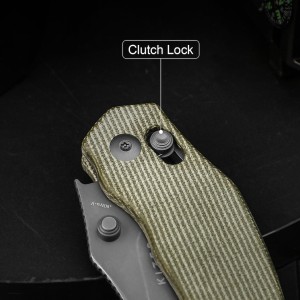 Nóż Kizer Bulldog Micarta Nitro-V