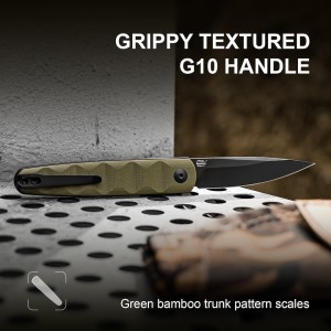 Nóż Kizer Bamboo G10 OD Green Nitro-V