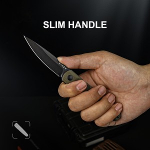 Nóż Kizer Bamboo G10 OD Green Nitro-V