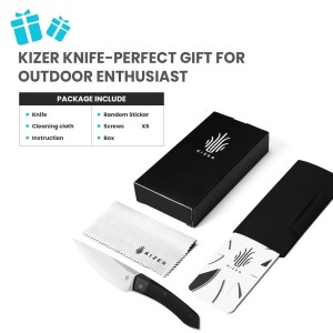 Nóż Kizer Momo Aluminum 154CM