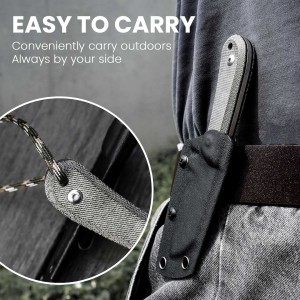 Nóż Kizer Fixed Deckhand Micarta+G10 D2