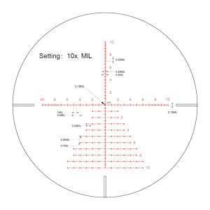 Luneta celownicza Vector Optics Continental x8 2-16x44 SFP Tactical ED SCOM-T39