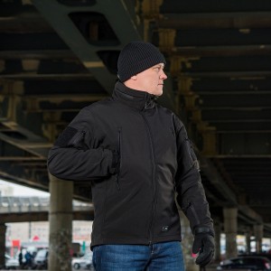 Kurtka M-Tac Soft Shell z podpinką czarna