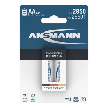 Akumulator Ansmann NiMH AA/HR6 typ 2850, 2 szt