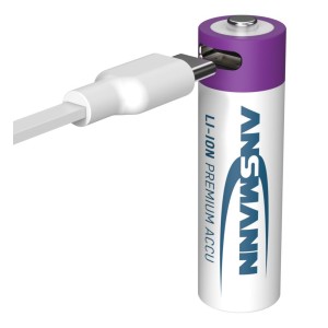 Akumulatory Ansmann Li-Ion AA typ 2000, 4 szt