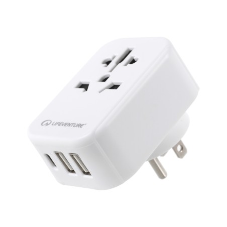 Adapter podróżny Lifeventure USA Travel Adaptor USB + USB C