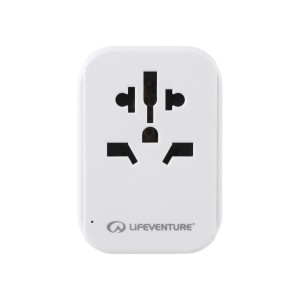 Adapter podróżny Lifeventure USA Travel Adaptor USB + USB C