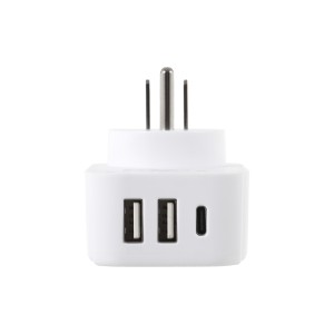 Adapter podróżny Lifeventure USA Travel Adaptor USB + USB C