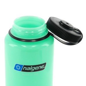 Butelka Nalgene Wide Mouth Glow 1 l - green