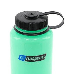 Butelka Nalgene Wide Mouth Glow 1 l - green