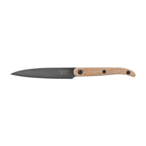 Komplet noży Laguiole Oak wood Stonewash z blokiem magnetycznym