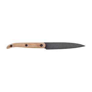 Komplet noży Laguiole Oak wood Stonewash z blokiem magnetycznym