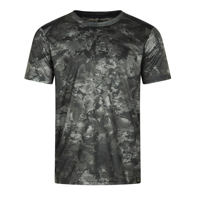 Koszulka z krótkim rękawem Harkila Noctyx Camo AXIS MSP®Black / black