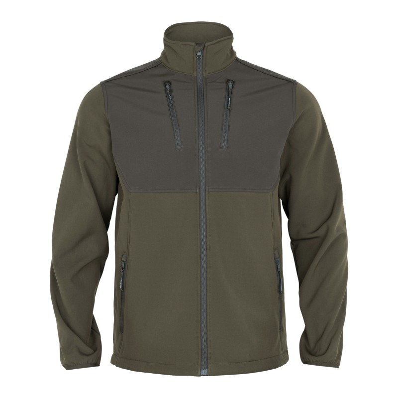 Kurtka softshell Harkila Scandinavian Willow green / shadow brown