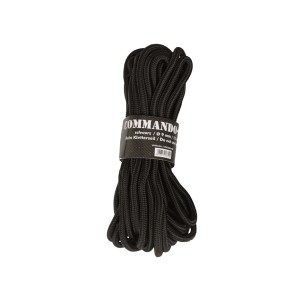 Linka Mil-Tec 9 mm x 15 m czarna