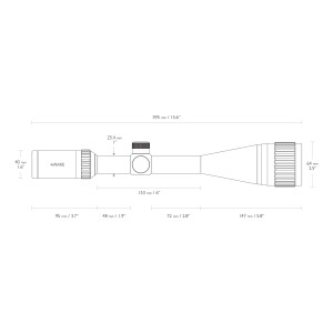 Luneta celownicza Hawke Vantage 1" 6-24x50 AO IR Mil Dot