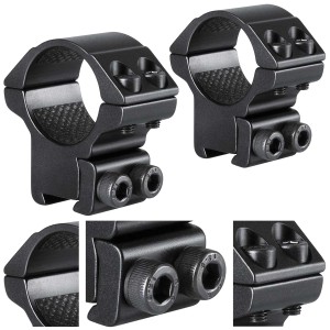 Montaż lunety Hawke Match średni dwuczęściowy 1" Dovetail na szynę 11 mm