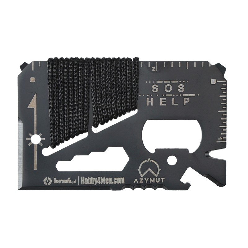 Multitool, karta survivalowa Azymut Tool Card w etui