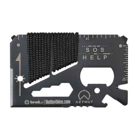 Multitool, karta survivalowa Azymut Tool Card w etui