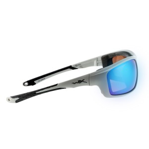 Okulary polaryzacyjne Wiley X Grid Captivate CCGRD07 green mirror, popielate oprawki