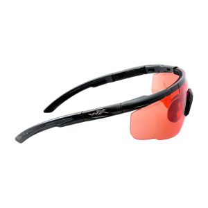 Okulary taktyczne Wiley X Saber Advanced 304 vermillion, czarne oprawki