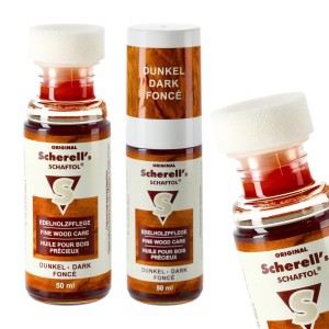 Olej naturalny do drewna Scherell brązowy 50 ml