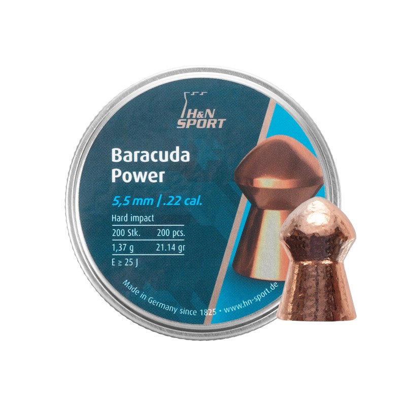 Śrut diabolo HN Baracuda Power 5,5 mm 200 szt.