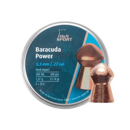 Śrut diabolo HN Baracuda Power 5,5 mm 200 szt.