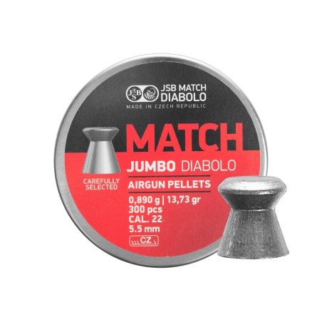Śrut diabolo JSB Jumbo Match 5,50 mm 300 szt.