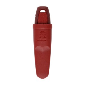 Nóż Morakniv Eldris czerwony z zestawem Neck Knife stal nierdzewna