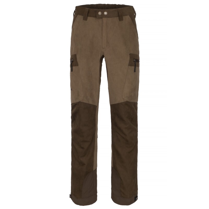 Spodnie myśliwskie HUNTER, outdoorowe, brązowa oliwka, z membraną TPU, wodoodporne