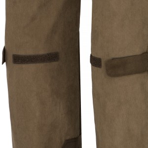 Spodnie myśliwskie HUNTER, outdoorowe, brązowa oliwka, z membraną TPU, wodoodporne
