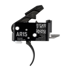 Spust Triggertech AR15 Adaptable PVD Black Curved- język spustowy zagięty - Two Stage