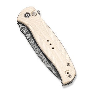 Nóż CIVIVI Incindie Damascus G10 Ivory