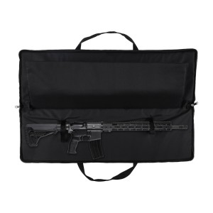 Pokrowiec Forsport AR Tactical na dwie jednostki broni 107 cm - czarny, haft celownik VX