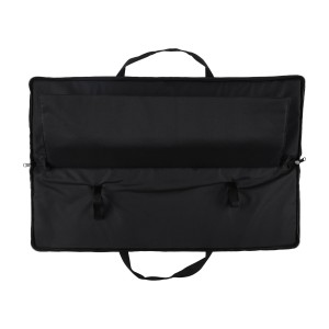 Pokrowiec Forsport AR Tactical na dwie jednostki broni 107 cm - czarny, haft celownik VX