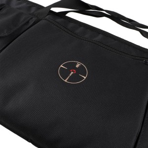 Pokrowiec Forsport AR Tactical na dwie jednostki broni 107 cm - czarny, haft celownik VX